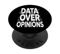 Données sur Opinions Statistiques drôles d'analystes de données PopSockets PopGrip Adhésif