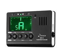 Donner 3 en 1 Accordeur de Guitare Métronome electronique et Générateur de Son avec écran LCD pour Instruments Chromatiques, Guitare, Basse, Ukulélé, Violon, Piano, trompette (DMT-01)