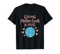 Donner à la Terre Mère un câlin graphique respectueux de l'environnement T-Shirt