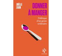 Livre Premier Parallèle Donner à manger Politique d'un geste ordinaire Broché Orange