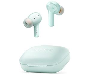 Donner Casque Bluetooth, Écouteur Sport Réduction de Bruit Multimode, Graves Musclés, 4 Micros, 32H Autonomie, Charge sans Fil, APP Son Personnalisé, Mode Gaming, Vert