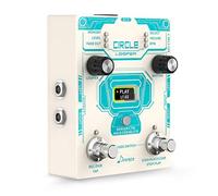 Donner Circle Looper Pedal, Stereo Guitar Looper Pedal, 40 Slots 160 mins Loop Pedal with Drum Machine 100 Drum Grooves, Tap Tempo, Fade Out