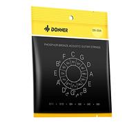 Donner Cordes pour Guitare Acoustique Folk Bronze Phosphoreux .011-.050
