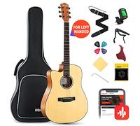 Donner DAG-1CL 41 Inch Full-size Left Hand Cutaway Acoustic Guitar