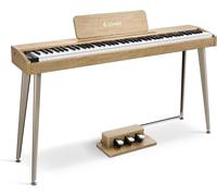 Donner Piano numérique DDP-60 – 88 touches, clavier de grande taille, 128 voix