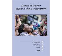 Donner de la voix : slogans et chants contestataires - Sandra Bornand - Inalco Presses - broché - Revue