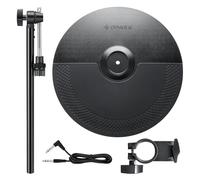 Donner DED-200 Tambour Nitro Mesh Expansion de batterie 30,5 cm pour le kit de batterie électrique Nitro Mesh avec câble de signal, pince de serrage, support en métal stable