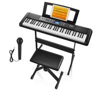 Donner DEK-100 Piano numériques Clavier Électronique 61T Micro 128 Sons 60 Démo