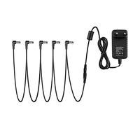 Donner Adaptateur bloc d'alimentation 9 V CA/CC pour pédales avec un câble à 5 voies 1
