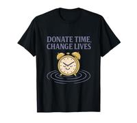 Donner du Temps Changement de Vie Volontaire Design Fantaisie T-Shirt