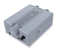 Donner EM2 Amplificateur de Casque DC 5 V-1 A, amplificateur de Moniteur Intra-auriculaire Portable Rechargeable de 3,5 mm avec impédance de 8 Ω à 250 Ω, avec 2 entrées XLR et TRS 6,35 mm
