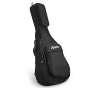 Donner Housse Guitare Acoustique de 40 41 Pouces, Rembourrage de 12 mm en Nylon Indéchirable 600D, Double Bretelles Réglables, Sac pour Guitare Acoustique 4/4 de Transport Souple
