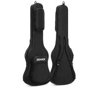 Donner Housse pour Guitare Basse Électrique de 43 Pouces, Rembourrage de 10 mm en Nylon Indéchirable 600D, Double Bretelles Réglables, Sac pour Guitare Électrique de Transport Souple