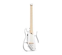 Donner HUSH I PRO Guitare de voyage avec plusieurs modes d'effet - Kit de guitare électrique et acoustique - Kit de guitare intelligente avec écouteurs, sac de transport, sangle, câble de charge