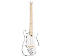 Donner Hush-I Pro White Guitare Électro-Acoustique Silencieuse 8 Formats Virtuels 18 Presets