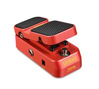 Donner Guitar Wah Pedal, Pédale de volume Wah 2 en 1, Mini pédale d'effet vintage pour guitare électrique avec contrôle de volume actif Wah Wah, pédale de guitare légère.