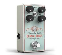 Donner Pédale de Guitare Overdrive, Dumbal Drive Pédale d'overdrive pour Guitare électrique, Overdrive style Dumble avec 2 bandes EQ Boost Effet Pure Analog True Bypass