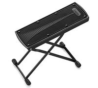 Donner Repose-pieds pour guitare réglable en hauteur Noir