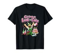 Donner Une Fuite et Un gâteau de Plombier Pipe Pun Party Design T-Shirt