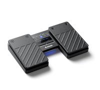 Donner Wireless Page Turner Pedal, Pédale sans fil Bluetooth pour iPad, tablettes et téléphones, pédale au pied, noire
