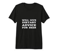 Donnera des Conseils diététiques à Un diététicien drôle de bière T-Shirt Haut de Gamme