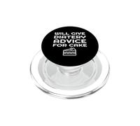 Donnera des Conseils diététiques pour Un diététicien Amusant gâteau PopSockets PopGrip pour MagSafe