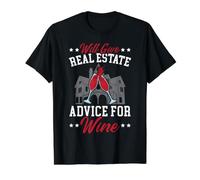 Donnera des Conseils immobiliers pour Les immobiliers viticoles T-Shirt Graphique avec Valeur