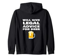 Donnera des Conseils juridiques à Un Avocat Amusant pour la bière Sweat à Capuche