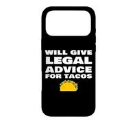 Donnera des Conseils juridiques pour Tacos Funny Lawyer Judge Attorney Coque pour iPhone 17 Pro Max