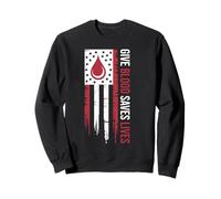 Donneur De Sang Give Blood Save Lives Sweatshirt