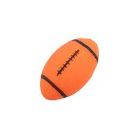 Donnez à votre animal de compagnie bien-aimé un nouvel animal de compagnie Jouet pour chien Chiot Morsure-Bouche Rugby Ball Squeaker Formation Sonore Chien Jouet Cadeau - Couleur aléatoire Portable et