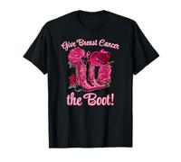 Donnez au Cancer du Sein la Botte Go All in pour Le Rose en Octobre T-Shirt
