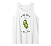 Donnez aux Pois Une Chance de Paix Give Peas A Chance Peace Débardeur