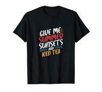 Donnez-Moi des couchers de Soleil estivaux et Une Ambiance T-Shirt Graphique avec Valeur