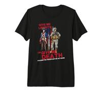 Donnez-Moi la liberté ou Donnez-Moi la Mort T-Shirt Haut de Gamme