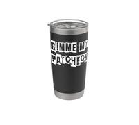 Donnez-moi mon chèque de paie Gobelet isotherme en acier inoxydable double paroi