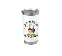 Donnez-moi plus de rutabaga Gobelet isotherme en acier inoxydable double paroi