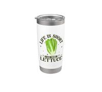 Donnez moi plus de salade Gobelet isotherme en acier inoxydable double paroi