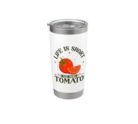 Donnez moi plus de tomate Gobelet isotherme en acier inoxydable double paroi