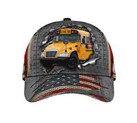 Donnez-Nous Un Nom Personnalisé pour Votre Bus Unisexe Strapback Cap Respirant Casquette De Baseball Protection Solaire Casquette-Hip Hop pour Golf Adulte Pêche