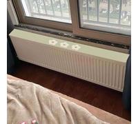 Donnez une nouvelle vie à votre décoration d'intérieur avec cette solution efficace pour cache-poussière de radiateur fixe magnétique (200 cm)