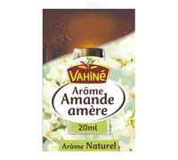 Donnez une saveur intense à vos pâtisseries avec l'Arôme naturel d'Amande Amère VAHINE, format 20cL idéal pour les desserts faits-maison - Lot de 4