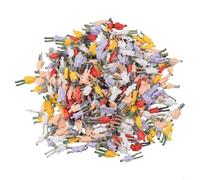 Donnez vie à vos trains miniatures avec 400 figurines peintes à l'échelle HO, idéales pour les détails