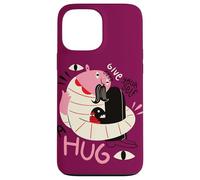 Donnez-vous un câlin - Illustration de positivité surréaliste Coque pour iPhone 13 Pro Max