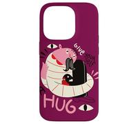 Donnez-vous un câlin - Illustration de positivité surréaliste Coque pour iPhone 14 Pro