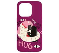 Donnez-vous un câlin - Illustration de positivité surréaliste Coque pour iPhone 15 Pro