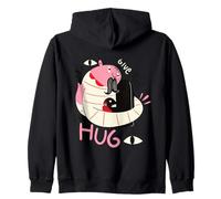 Donnez-vous un câlin - Illustration de positivité surréaliste Sweat à Capuche