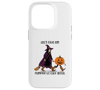 Donnons-Moi Quelque Chose à dire à Propos de Pumpkin Witch Coque pour iPhone 14 Pro