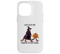 Donnons-Moi Quelque Chose à dire à Propos de Pumpkin Witch Coque pour iPhone 14 Pro Max