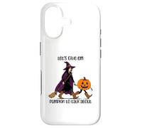 Donnons-Moi Quelque Chose à dire à Propos de Pumpkin Witch Coque pour iPhone 17